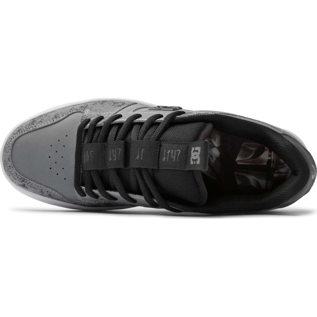 DC x Mandalorian Manteca Skate Shoes - Black/Metallic Silver