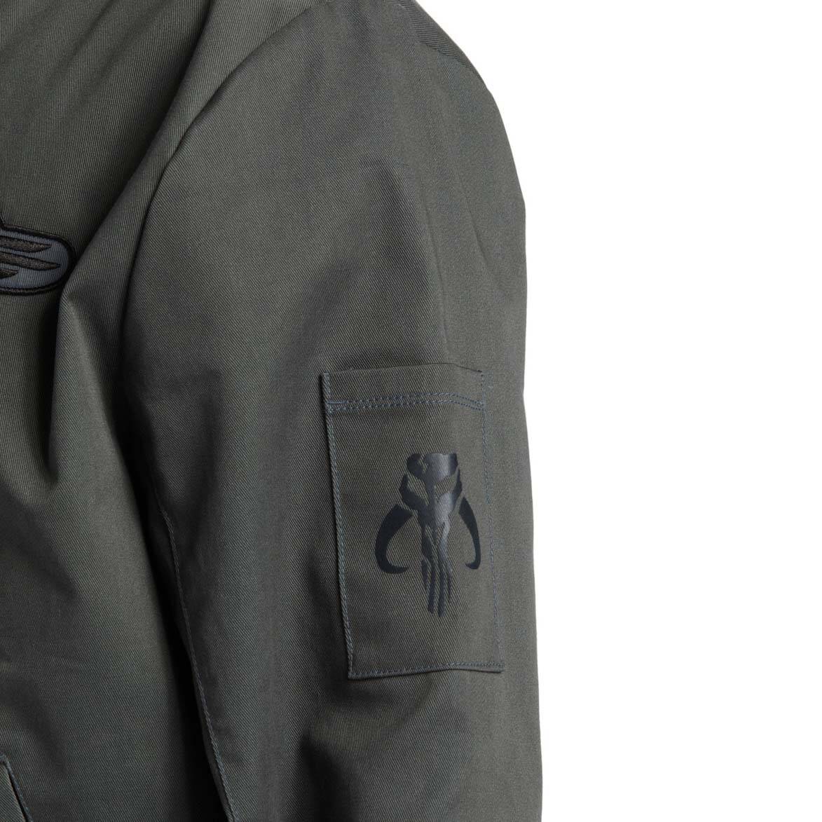 DC x Mandalorian Mando Bounty Hunter Jacket - Dark Shadow