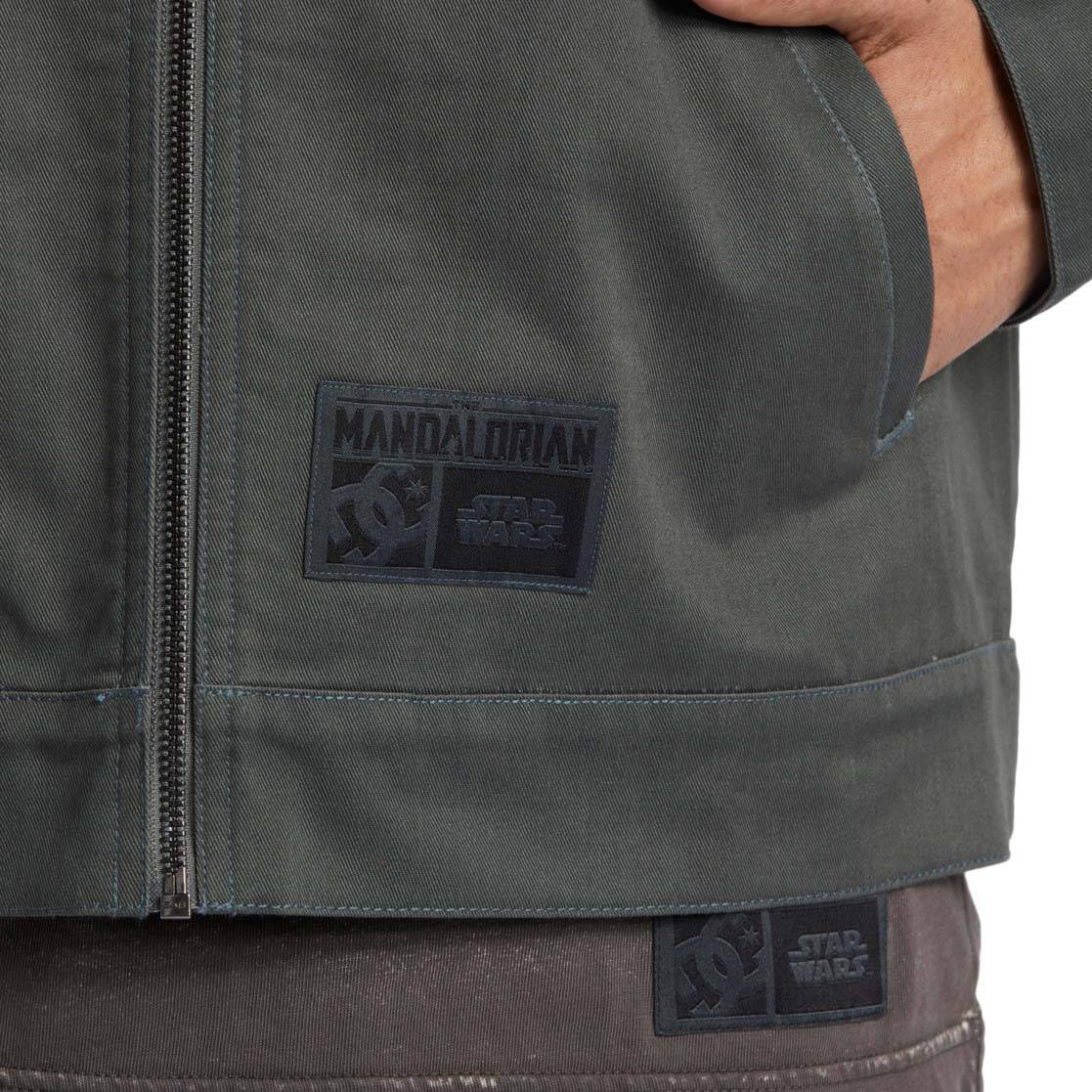 DC x Mandalorian Mando Bounty Hunter Jacket - Dark Shadow