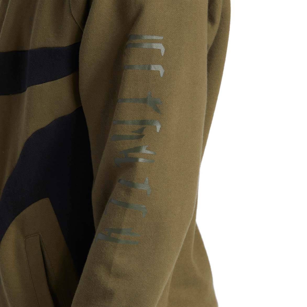 DC x Mandalorian Mando Colourblock Hoodie - Ivy Green/Black