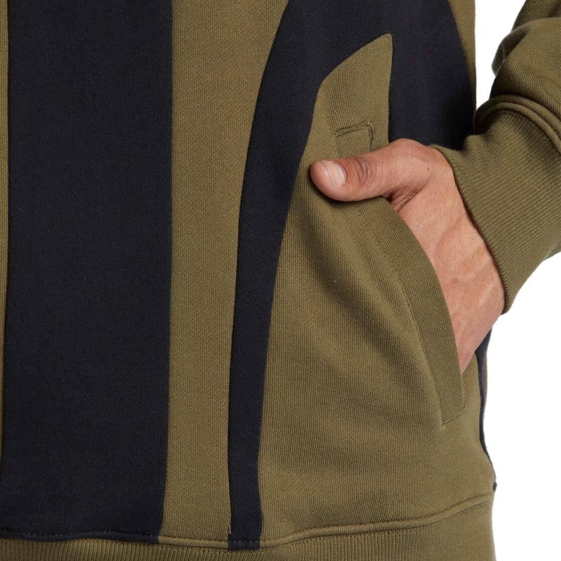 DC x Mandalorian Mando Colourblock Hoodie - Ivy Green/Black