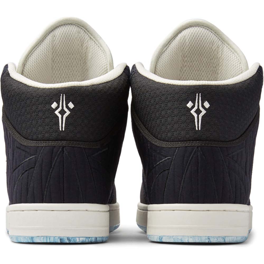 DC x Mandalorian Manteca Hi Skate Shoes - Black/Brown/Black