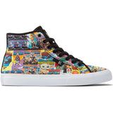 DC x Mandalorian Manual Hi Skate Shoes - Black/Multi