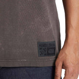 DC x Mandalorian Mando Travel T Shirt - Dark Shadow Rain Wash