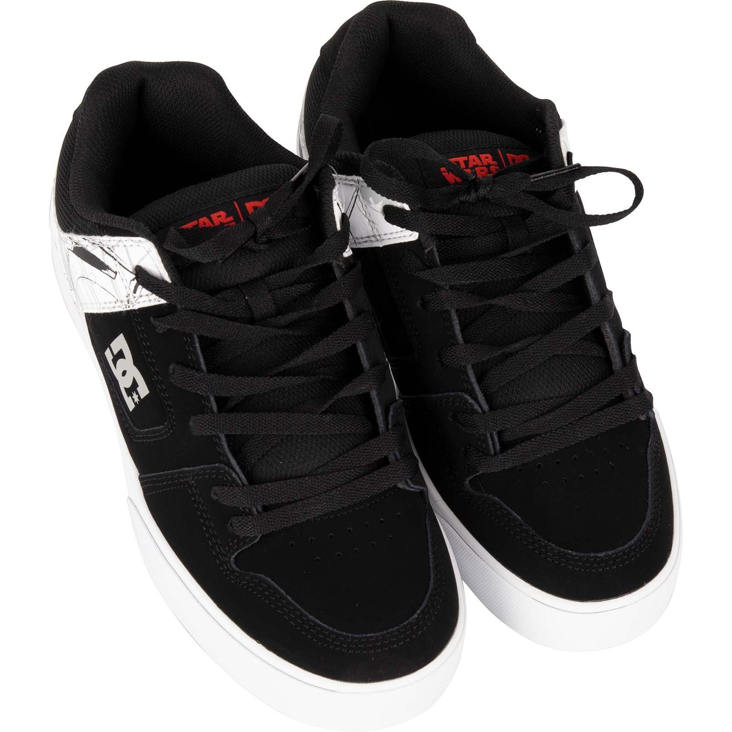 DC x Mandalorian Pure Skate Shoes - Black/White/Grey