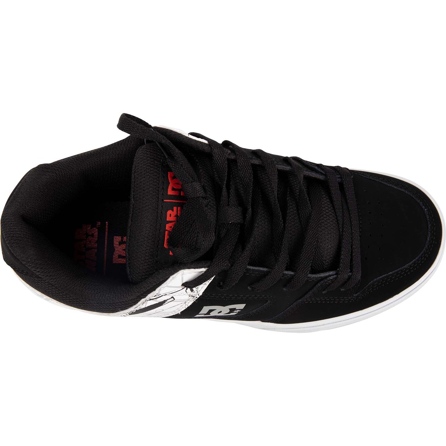 DC x Mandalorian Pure Skate Shoes - Black/White/Grey