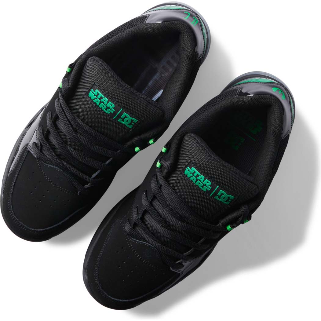 DC x Mandalorian Versatile Skate Shoes - Black/Green