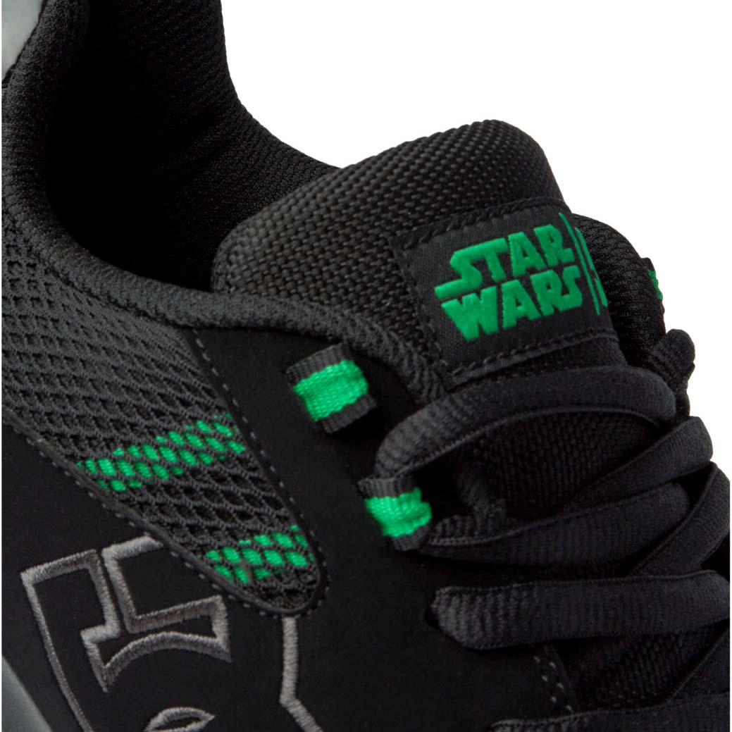 DC x Mandalorian Versatile Skate Shoes - Black/Green