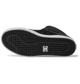 DC Pure High-Top Skate Shoes - Black/Black/White