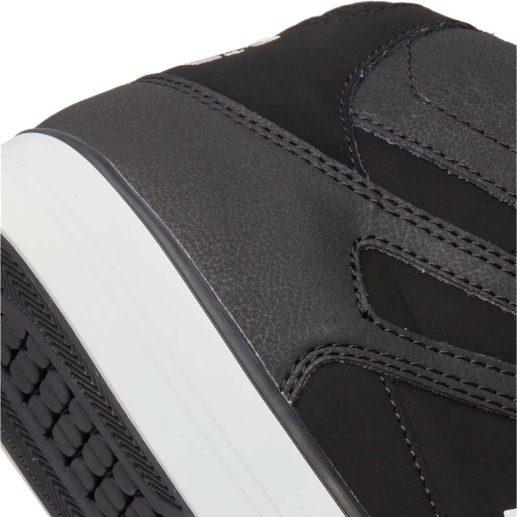 DC Pure High-Top Skate Shoes - Black/Black/White