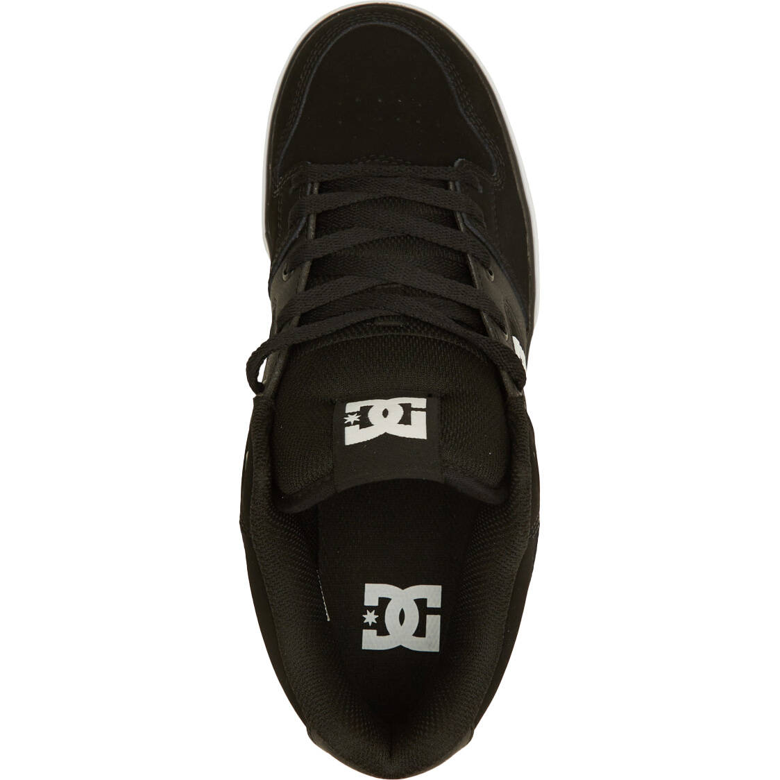 DC Pure Mid Skate Shoes - Black/White
