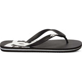 DC Spray Flip-Flops - Black/Black/White