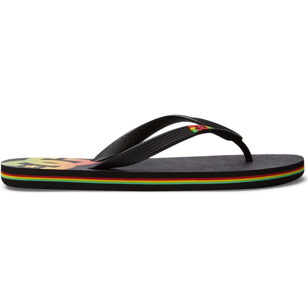 DC Spray Flip-Flops - Rasta