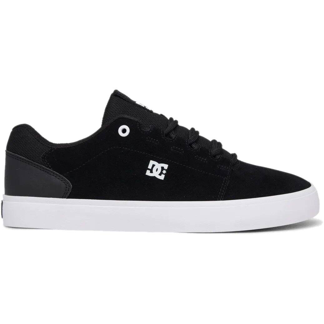 DC Hyde Skate Shoes - Black/Black/White UK 7