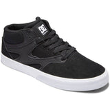 DC Kalis Vulc Mid Skate Shoes - Black/Black/White