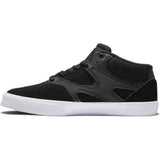 DC Kalis Vulc Mid Skate Shoes - Black/Black/White
