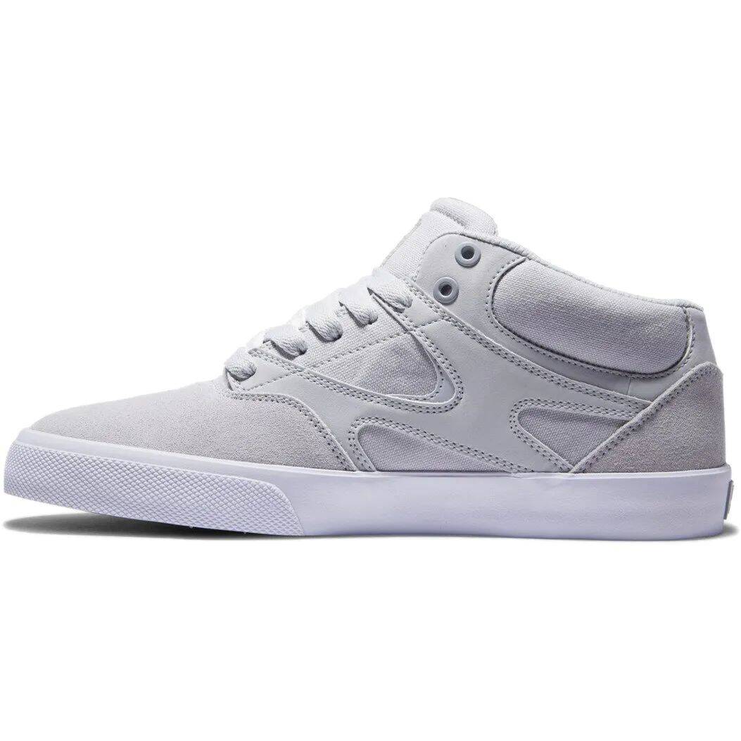 DC Kalis Vulc Mid Skate Shoes - Grey