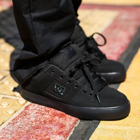 DC Pure Skate Shoes - Black/Pirate Black