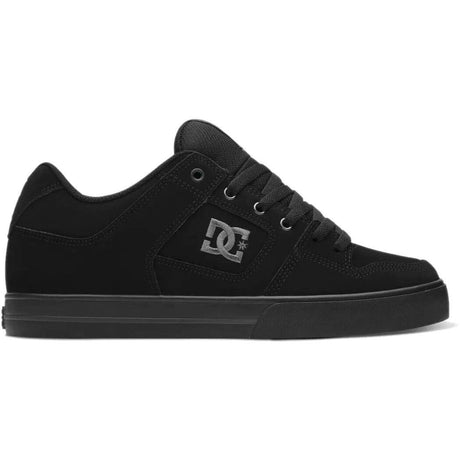 DC Pure Skate Shoes - Black/Pirate Black UK 8