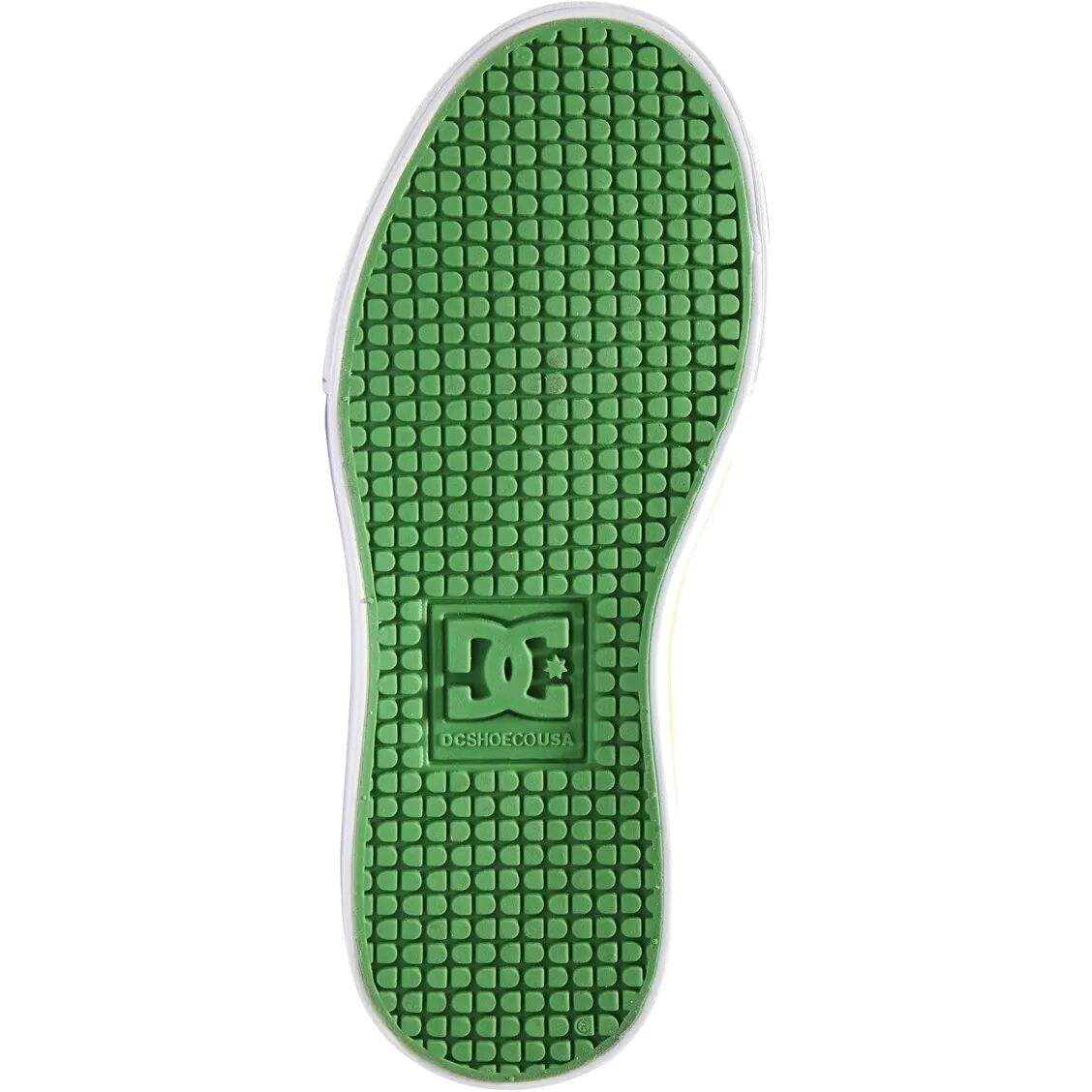 DC Pure Elastic Youth Skate Shoes - Black/Multi/White