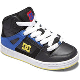 DC Pure High-Top Youth Skate Shoes - Black/Multi