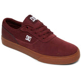 DC Switch Skate Shoes - Burgundy