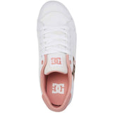 DC Chelsea Plus SE SN Skate Shoes - White/Pink