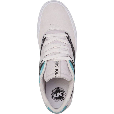 DC Kalis Vulc Skate Shoes - Grey/Black/White