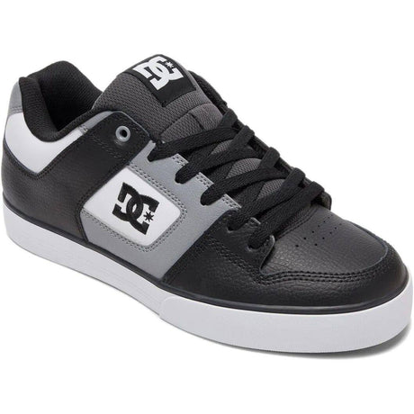 DC Pure Skate Shoes - White/Grey/Black