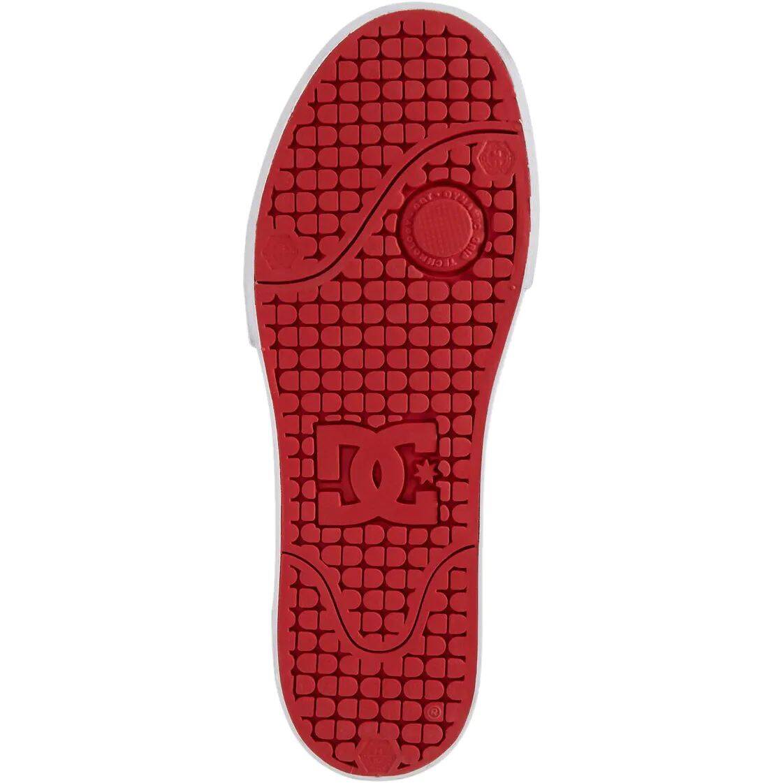 DC Pure Skate Shoes - White/Grey/Black