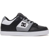 DC Pure Skate Shoes - White/Grey/Black UK 8