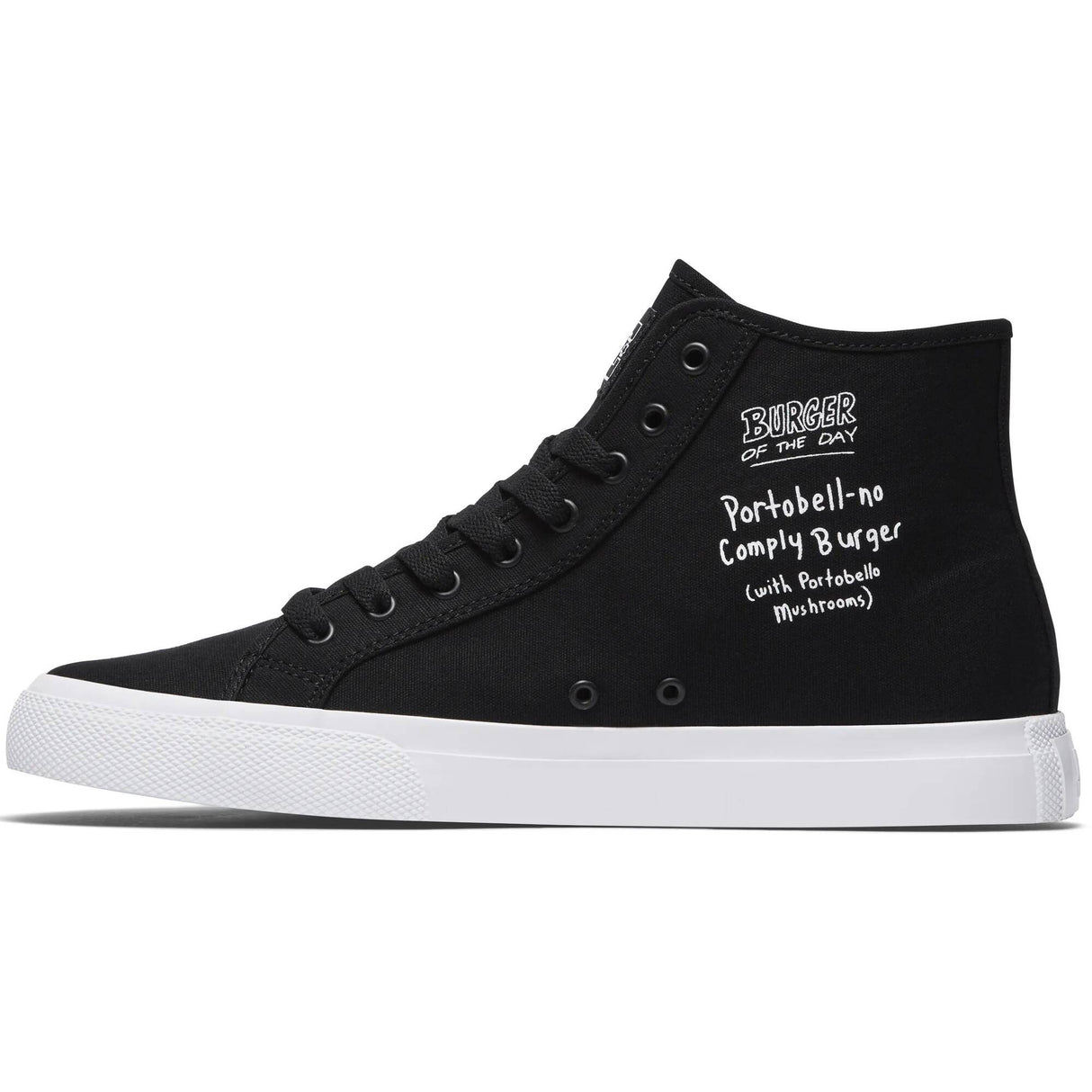DC Bob Manual High Skate Shoes - Black