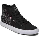DC Bob Manual High Skate Shoes - Black
