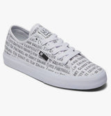 DC Bob Manual Skate Shoes - White