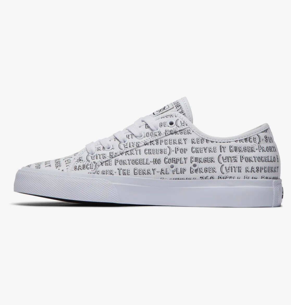 DC Bob Manual Skate Shoes - White