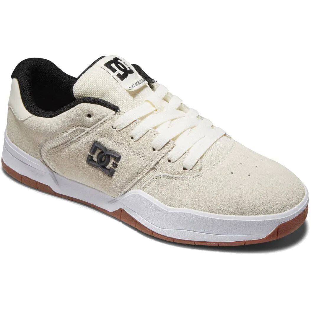 DC Central Skate Shoes - Off White/Gum