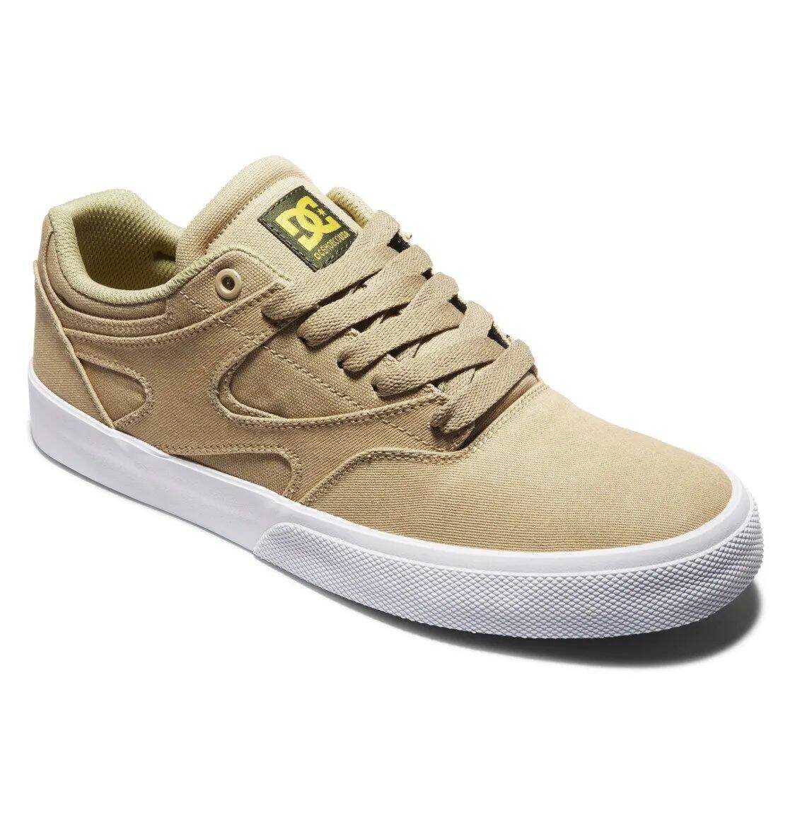 DC Kalis Vulc Skate Shoes - Tan