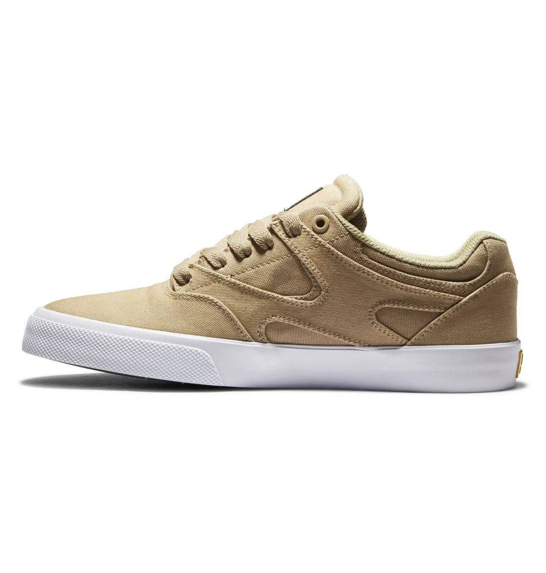 DC Kalis Vulc Skate Shoes - Tan