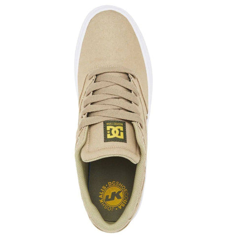 DC Kalis Vulc Skate Shoes - Tan