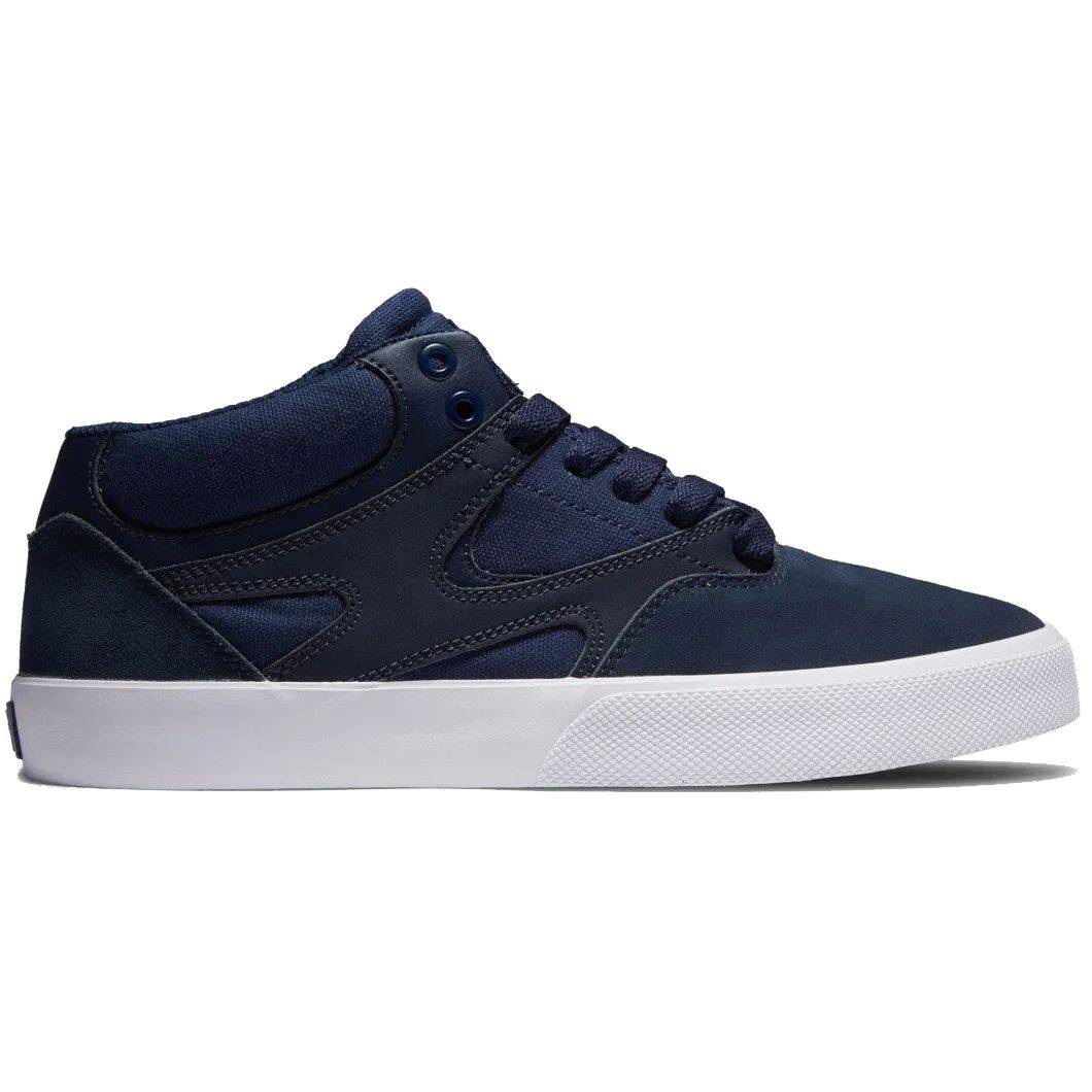 DC Kalis Vulc Mid Skate Shoes - Dark Navy