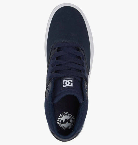 DC Kalis Vulc Mid Skate Shoes - Dark Navy