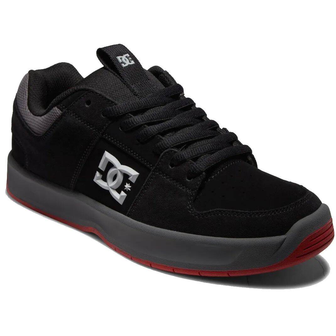 DC Lynx Zero Skate Shoes - Black/Grey/Red
