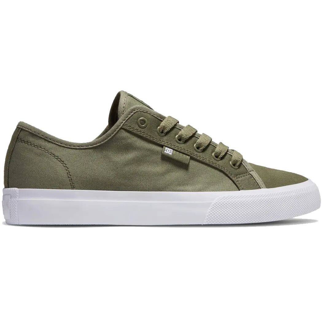 DC Manual TXSE Skate Shoes - Army/Olive
