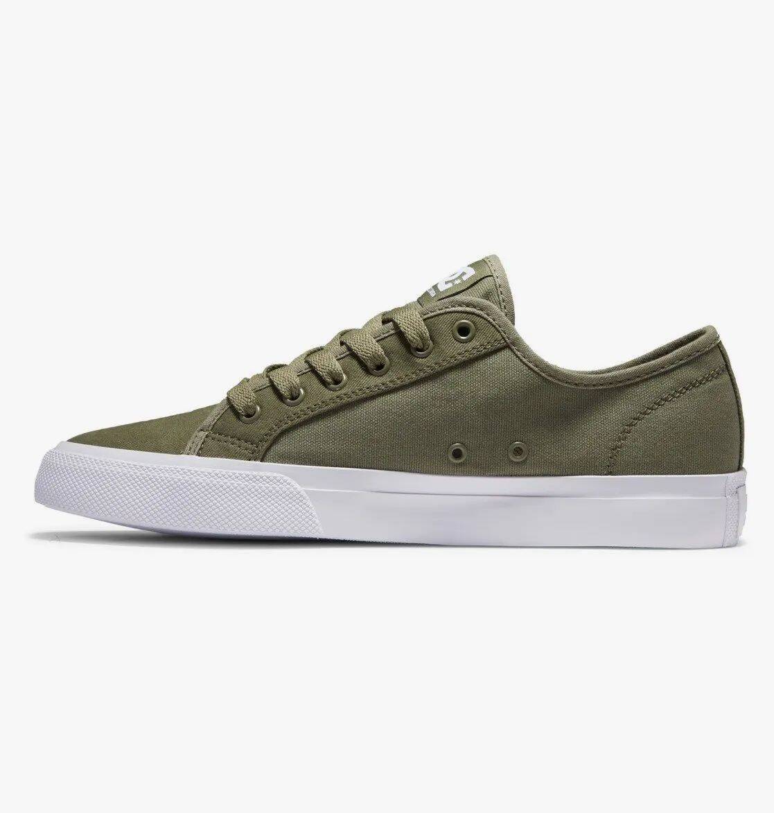 DC Manual TXSE Skate Shoes - Army/Olive