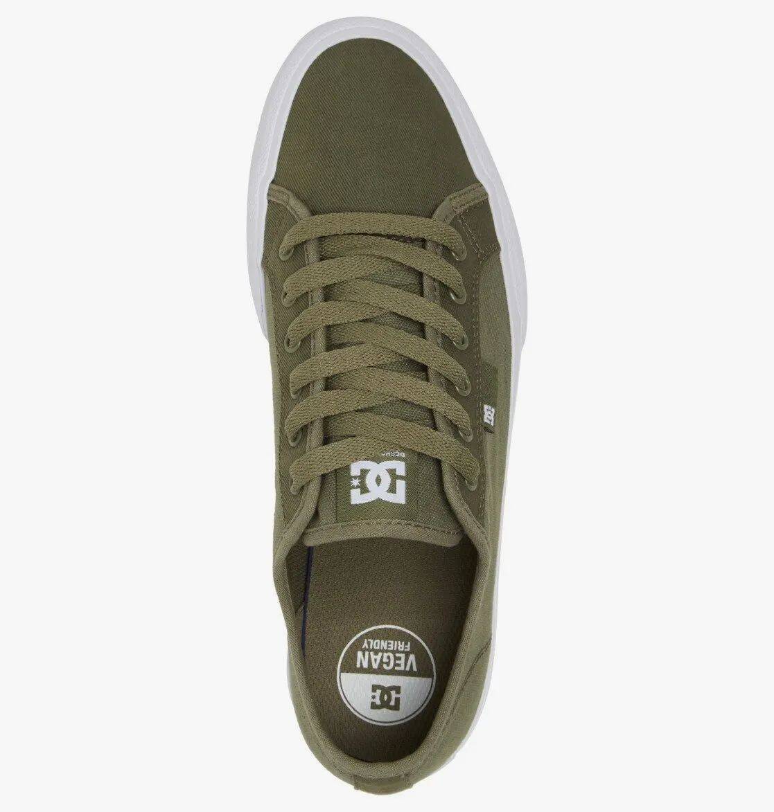 DC Manual TXSE Skate Shoes - Army/Olive