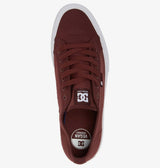 DC Manual TXSE Skate Shoes - Burgundy