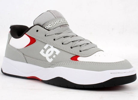 DC Central Skate Shoes - Grey/Red/White