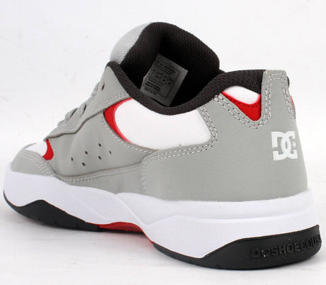 DC Central Skate Shoes - Grey/Red/White