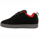 DC Court Graffik Skate Shoes - Black/Dark Slate