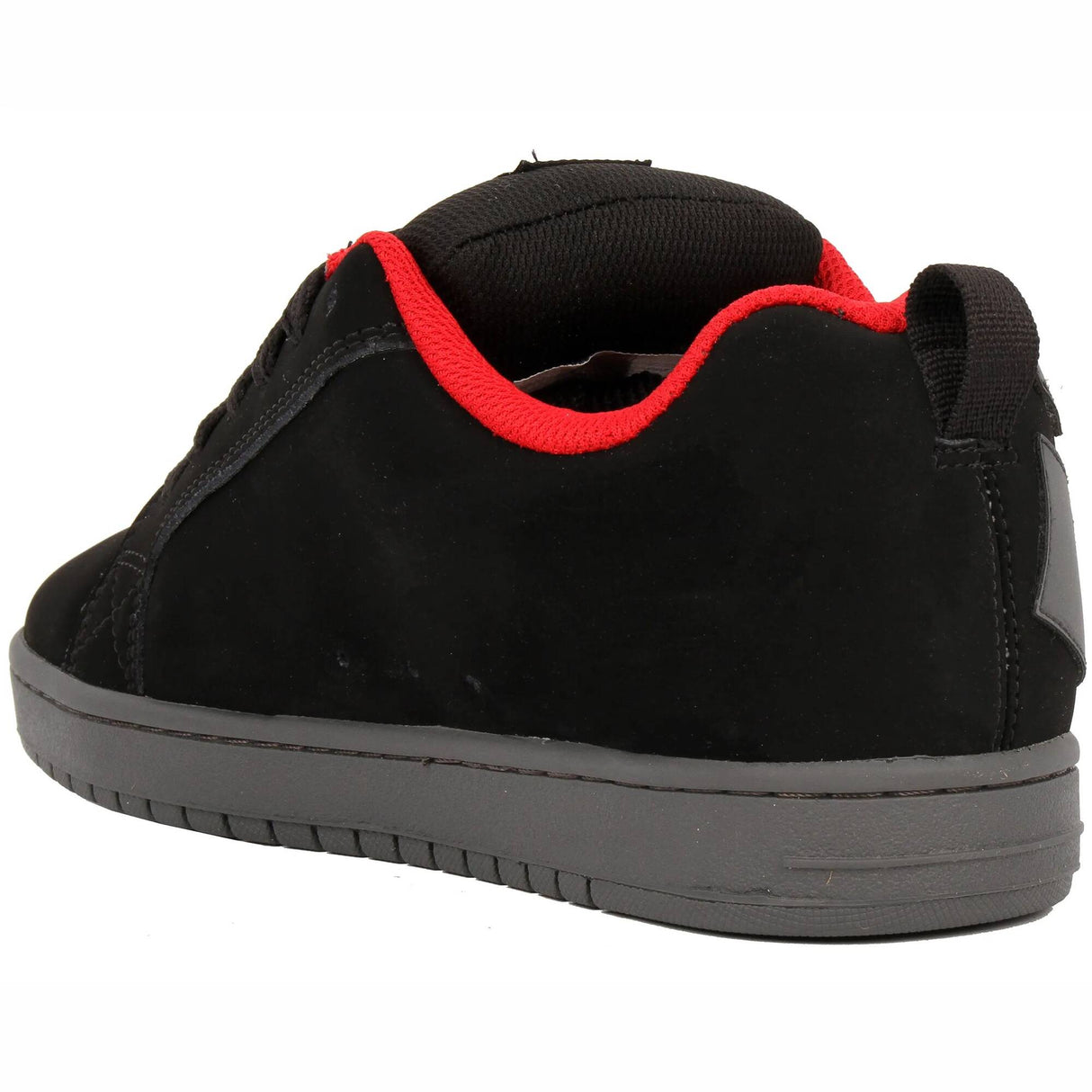 DC Court Graffik Skate Shoes - Black/Dark Slate